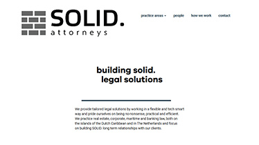 SOLID. website desktop screenshot
